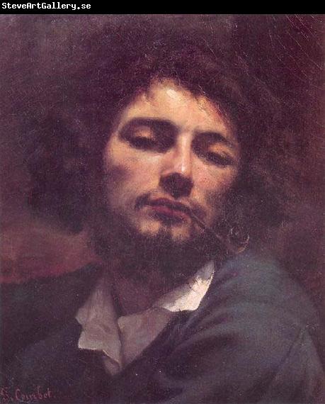Gustave Courbet The man with a pipe